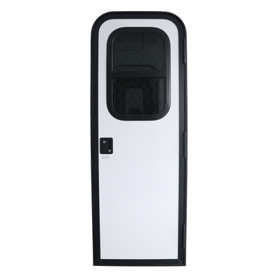 SLD Single point lock RV Door with Vertical Sliding window