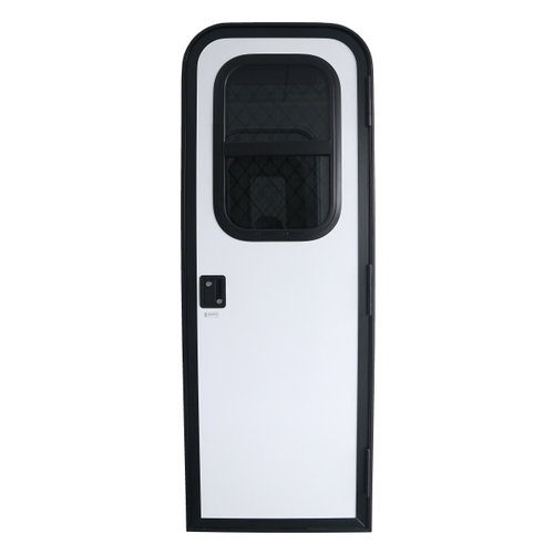 SLD Single point lock RV Door with Vertical Sliding window